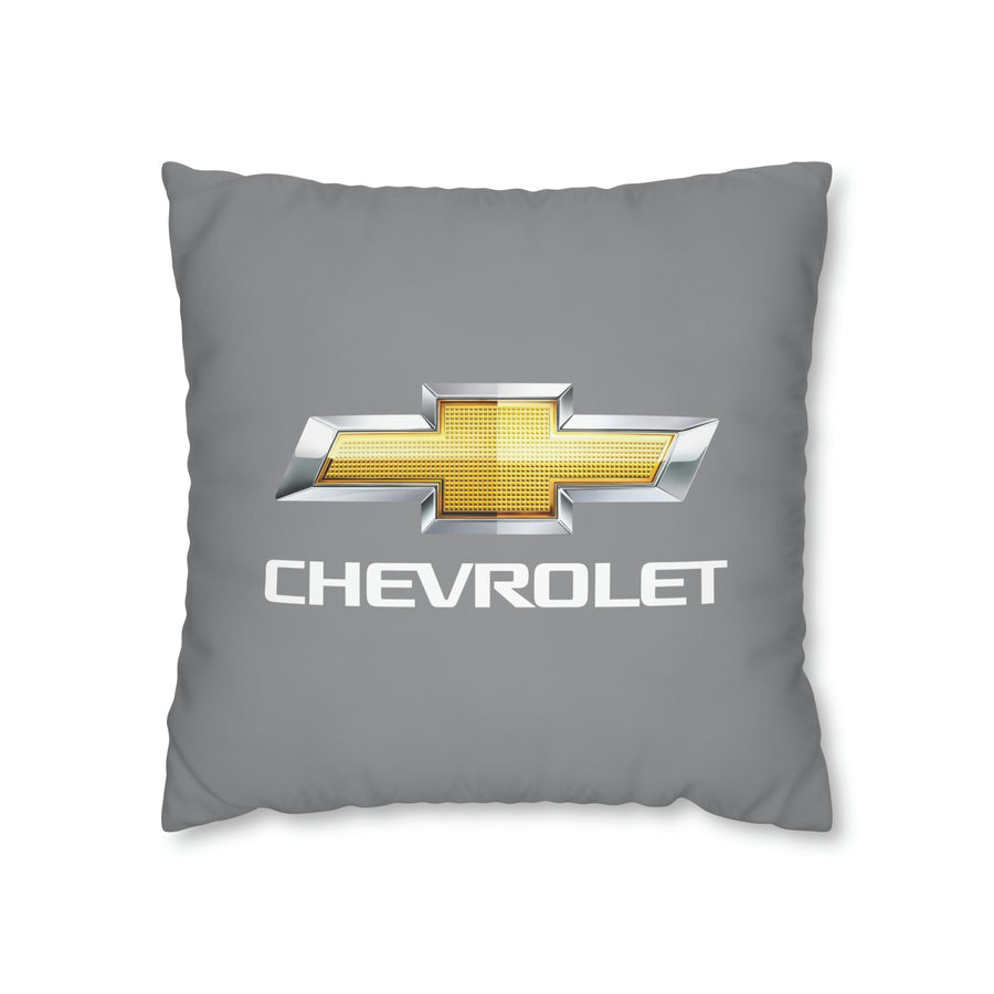 Grey Chevrolet Spun Polyester pillowcase™