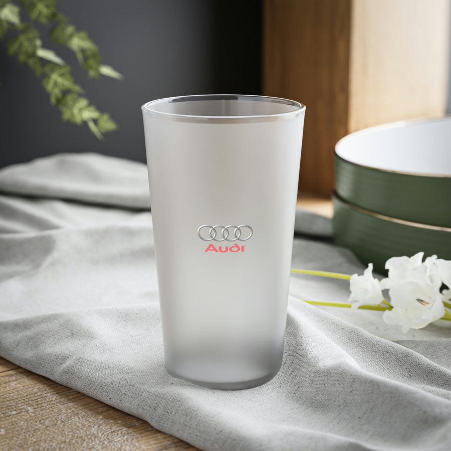 Audi Frosted Pint Glass, 16oz™