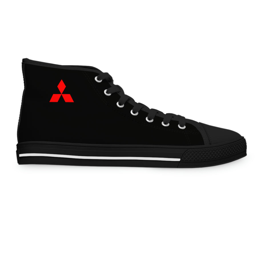 Women's Black Mitsubishi High Top Sneakers™