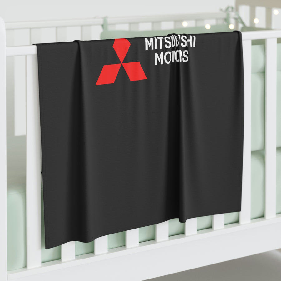 Black Mitsubishi Baby Swaddle Blanket™