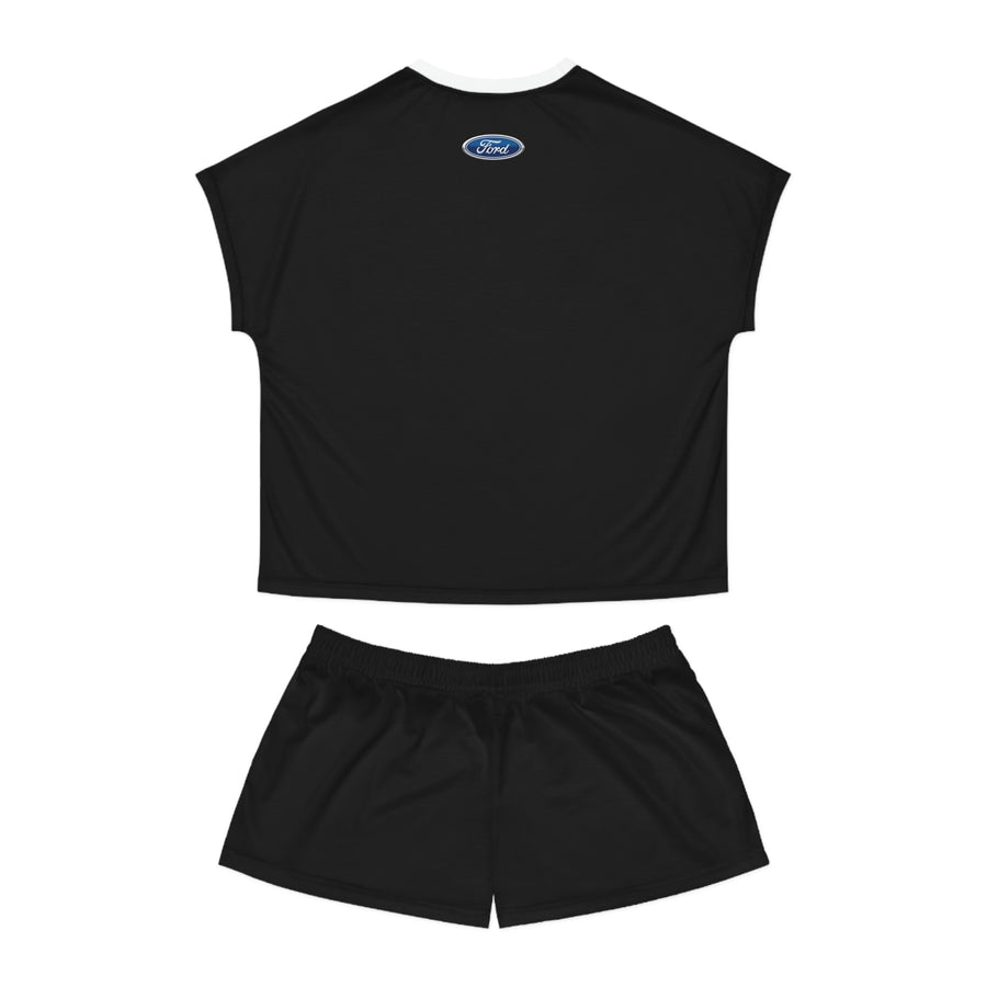 Women's Black Ford Short Pajama Set™