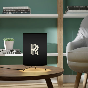 Black Rolls Royce Tripod Lamp with High-Res Printed Shade, US\CA plug™