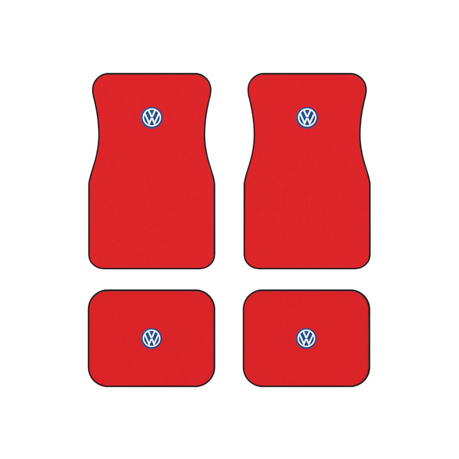 Red Volkswagen Car Mats (Set of 4)™