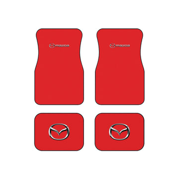 Red Mazda Car Mats (Set of 4)™