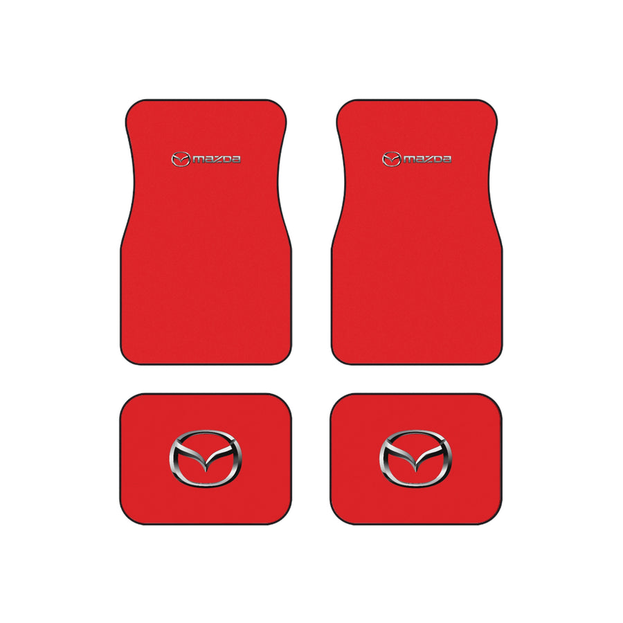 Red Mazda Car Mats (Set of 4)™