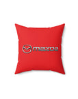 Red Mazda Spun Polyester Square Pillow™