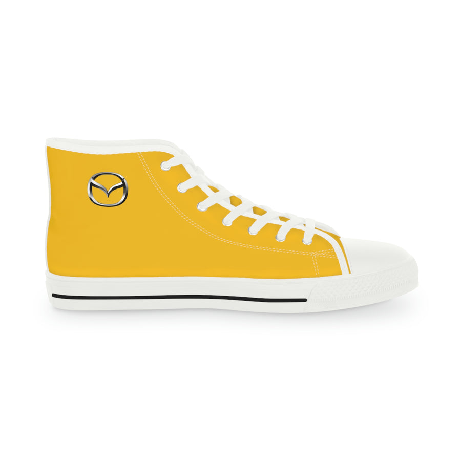 Men's Yellow Mazda High Top Sneakers™