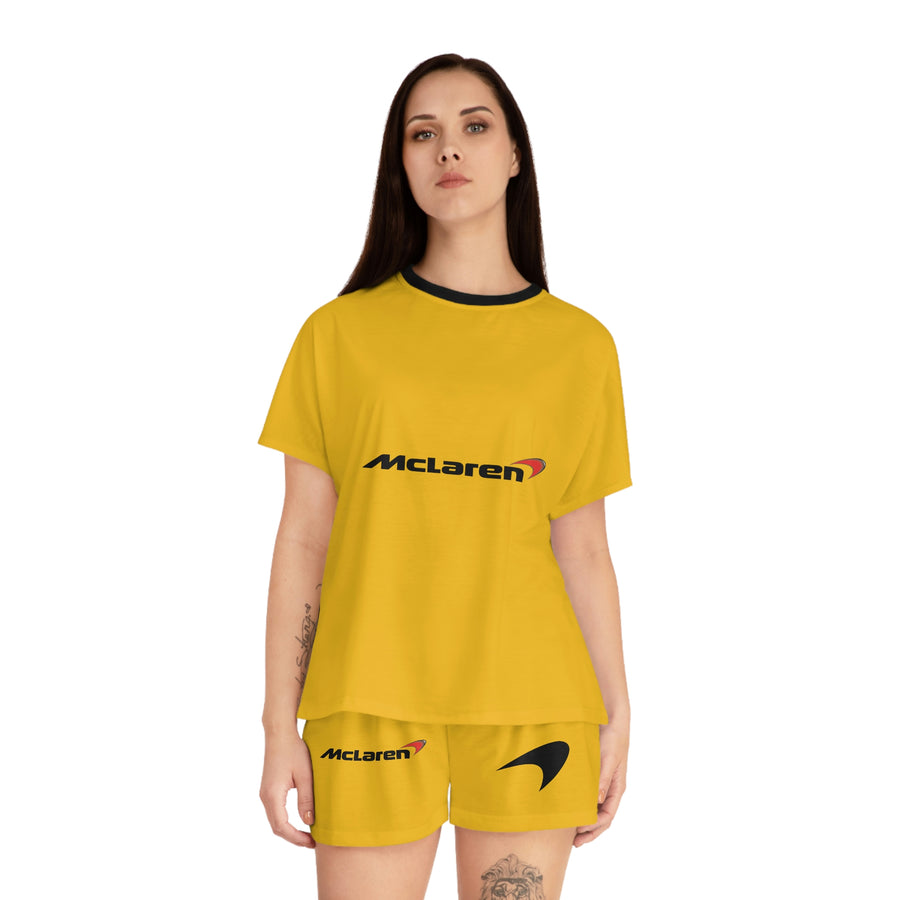 Women's Yellow McLaren Short Pajama Set™