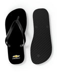 Unisex Black Chevrolet Flip Flops™