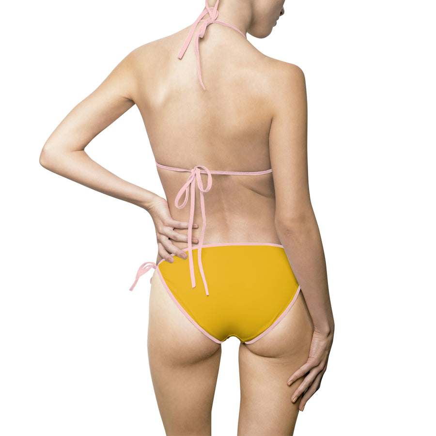 Women's Yellow Mitsubishi Bikini Swimsuit™