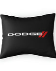 Black Dodge Pillow Sham™