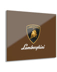 Brown Lamborghini Acrylic Prints (French Cleat Hanging)™