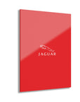 Red Jaguar Acrylic Prints (French Cleat Hanging)™