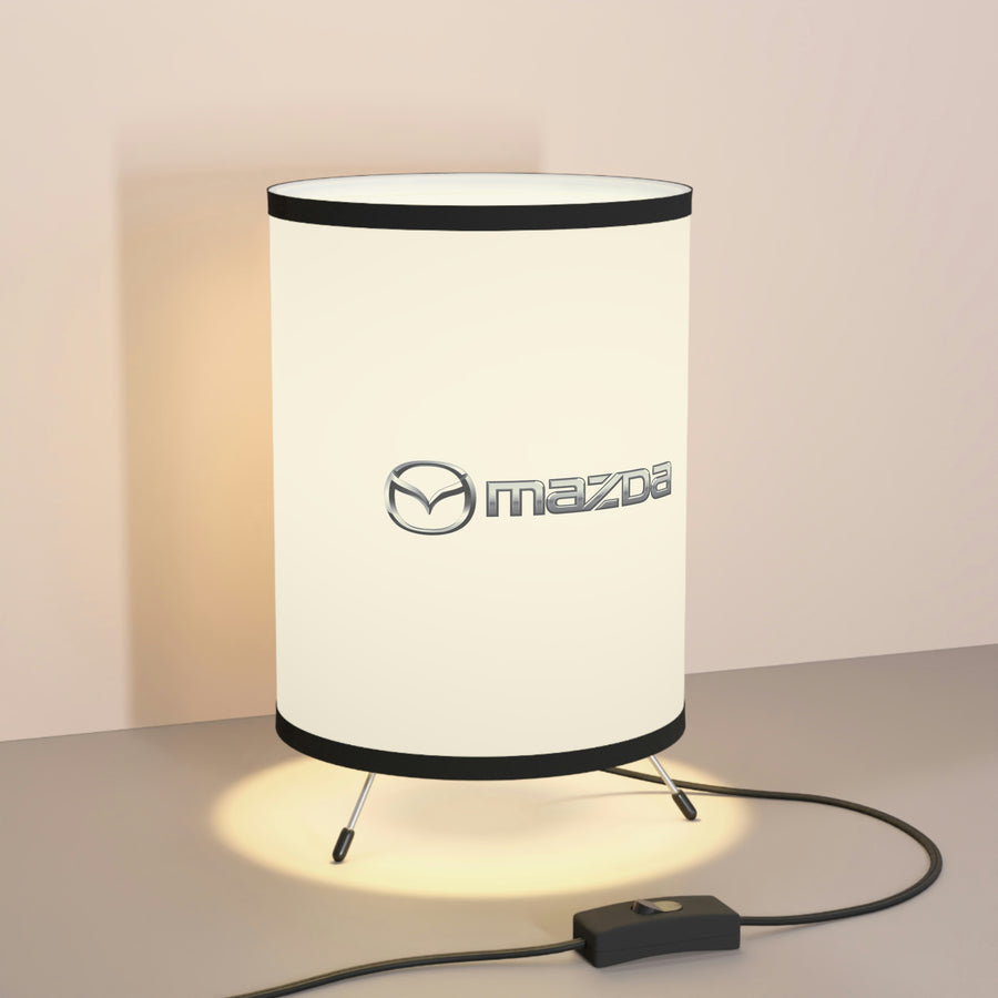 Mazda Tripod Lamp with High-Res Printed Shade, US\CA plug™