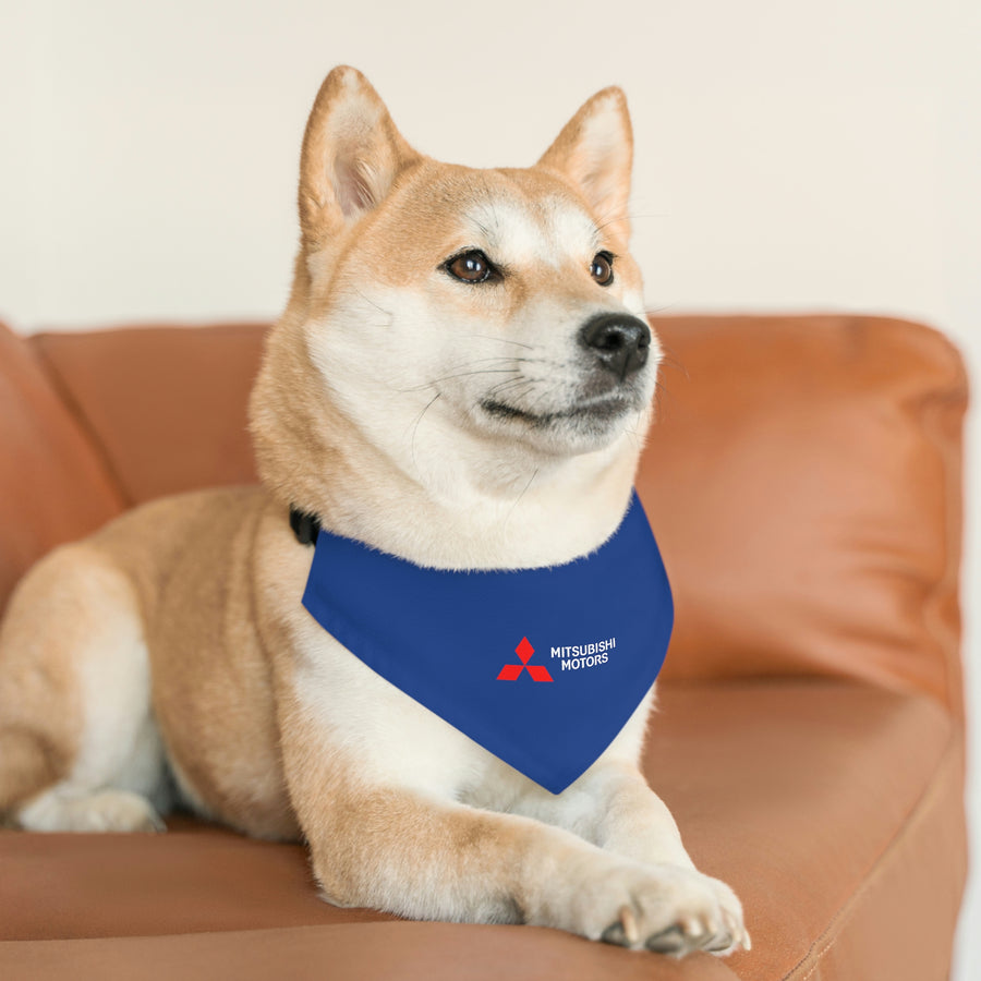 Dark Blue Mitsubishi Pet Bandana Collar™