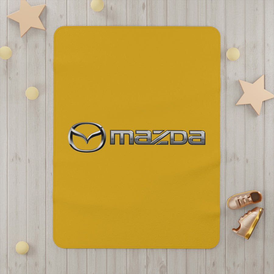 Yellow Mazda Toddler Blanket™