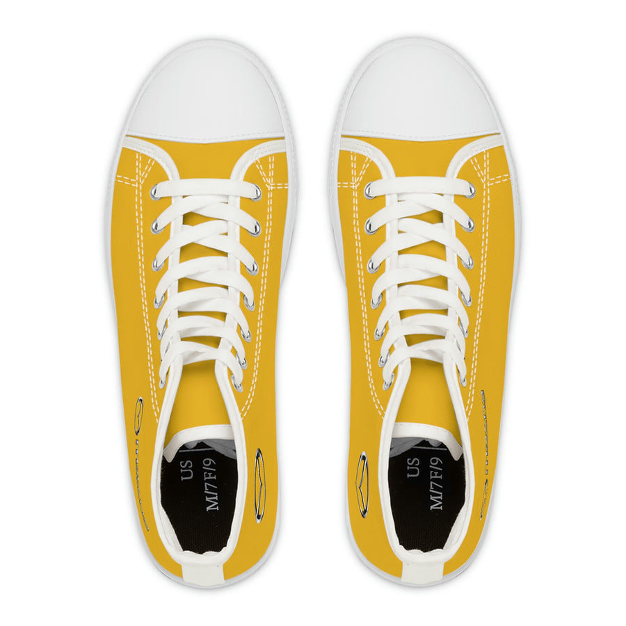 Women's Yellow Mazda High Top Sneakers™