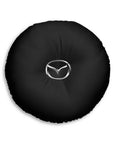 Black Mazda Tufted Floor Pillow, Round™