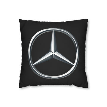 Black Mercedes Spun Polyester Pillowcase™