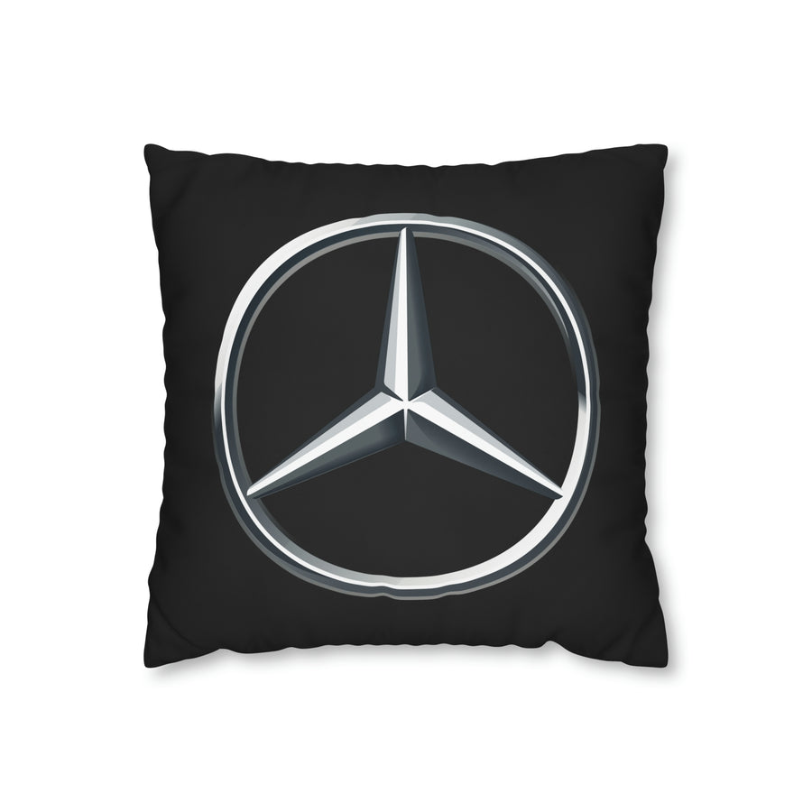 Black Mercedes Spun Polyester Pillowcase™