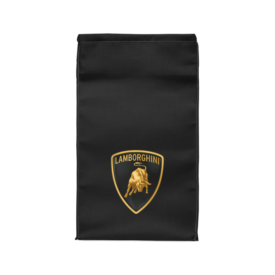 Black Lamborghini Polyester Lunch Bag™