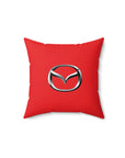 Red Mazda Spun Polyester Square Pillow™