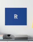 Dark Blue Rolls Royce Acrylic Prints (French Cleat Hanging)™