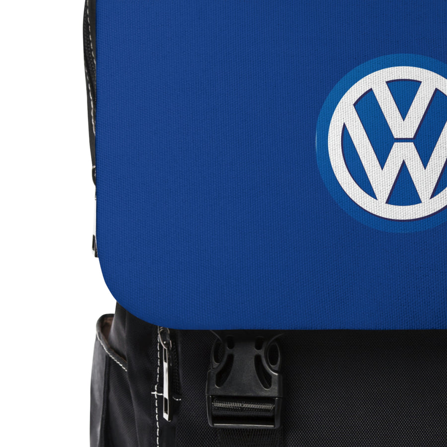 Unisex Dark Blue Volkswagen Casual Shoulder Backpack™