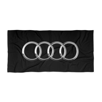 Black Audi Beach Towel™