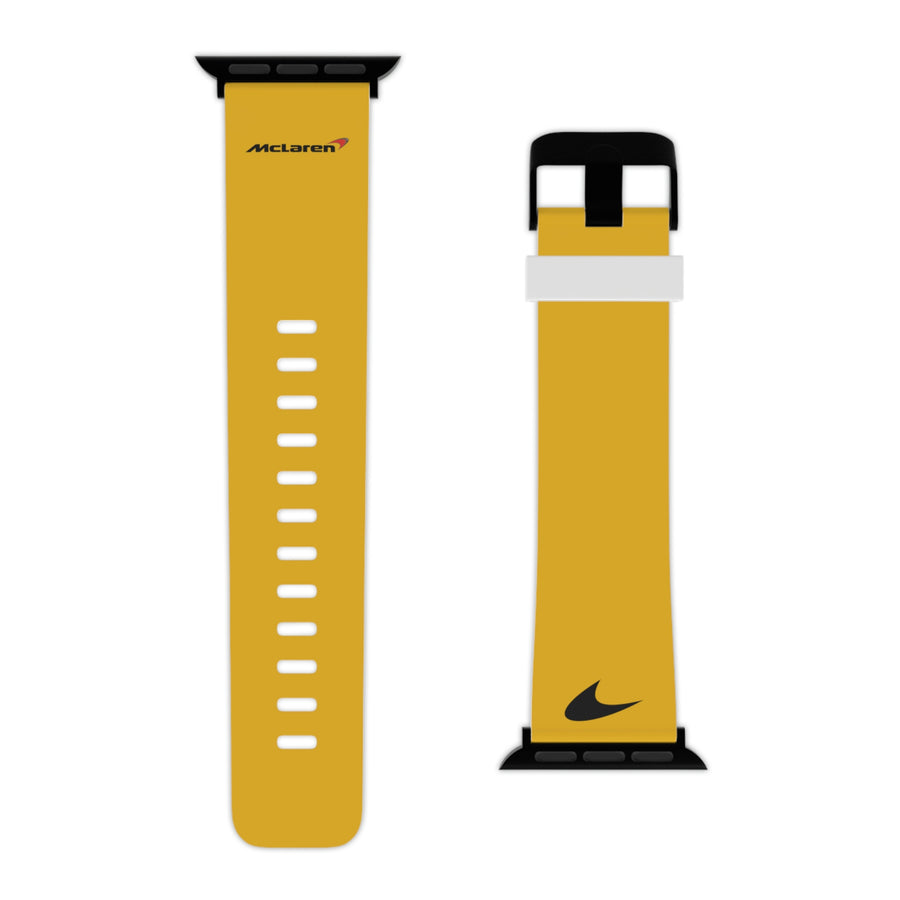 Yellow Mclaren Watch Band for Apple Watch™