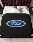 Black Ford Sherpa Blanket™