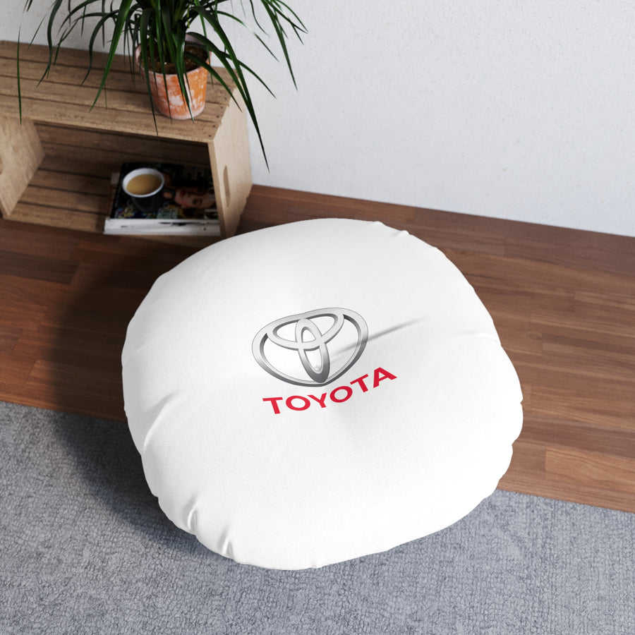 Toyota Tufted Floor Pillow, Round™