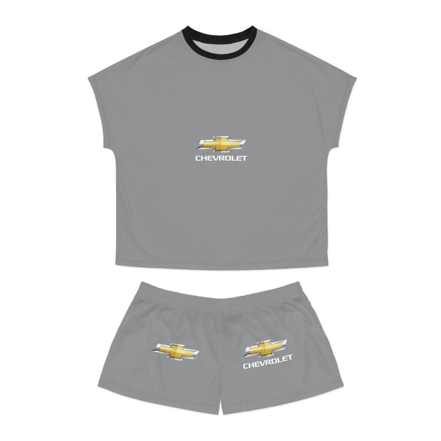 Women's Grey Chevrolet Short Pajama Set™