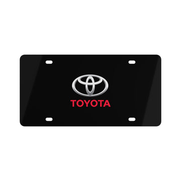 Black Toyota License Plate™