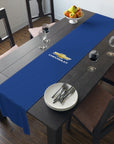 Dark Blue Chevrolet Table Runner (Cotton, Poly)™