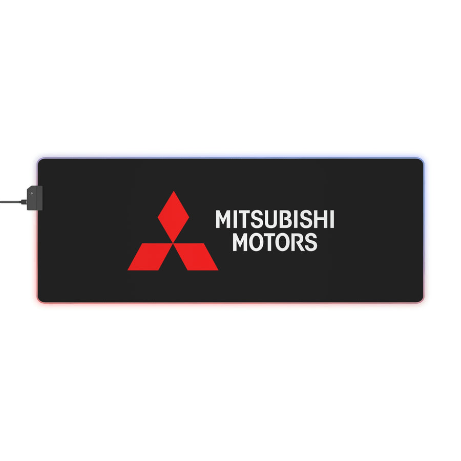 Black Mitsubishi LED Gaming Mouse Pad™