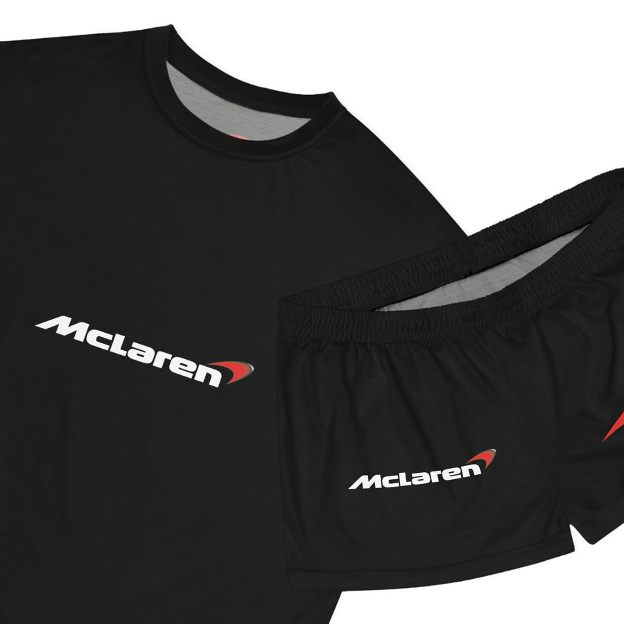 Women's Black McLaren Short Pajama Set™