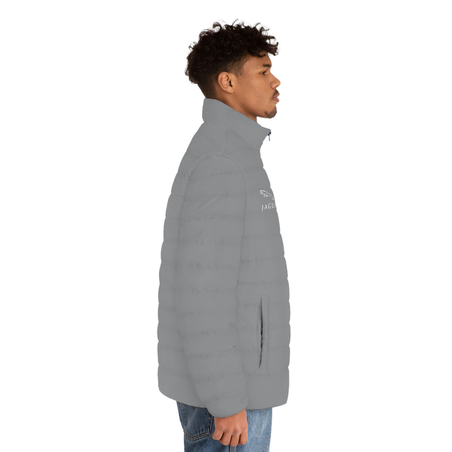 Men's Grey Jaguar Puffer Jacket™