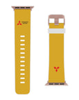 Yellow Mitsubishi Watch Band for Apple Watch™