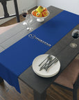 Dark Blue Mazda Table Runner (Cotton, Poly)™