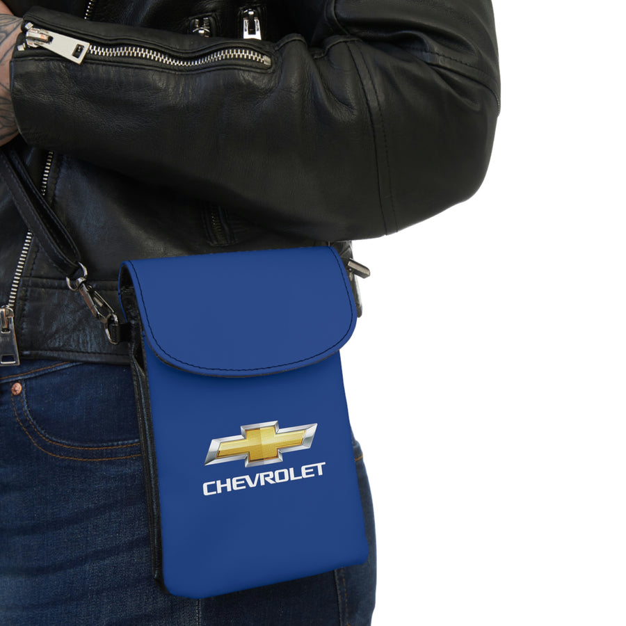 Dark Blue Chevrolet Small Cell Phone Wallet™