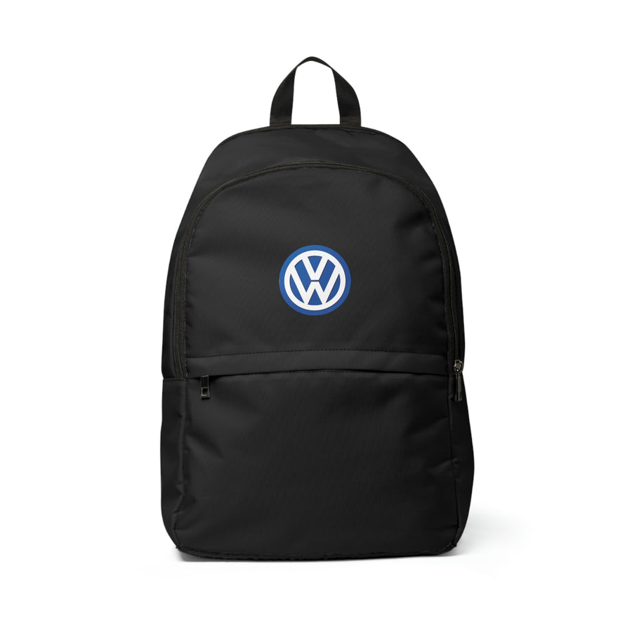 Unisex Black Volkswagen Fabric Backpack™