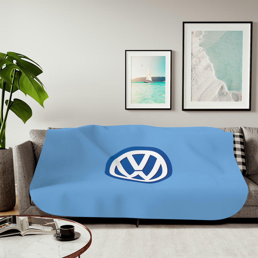 Light Blue Volkswagen Sherpa Blanket™