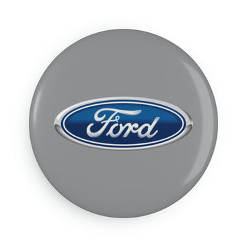 Grey Ford Button Magnet, Round (10 pcs)™