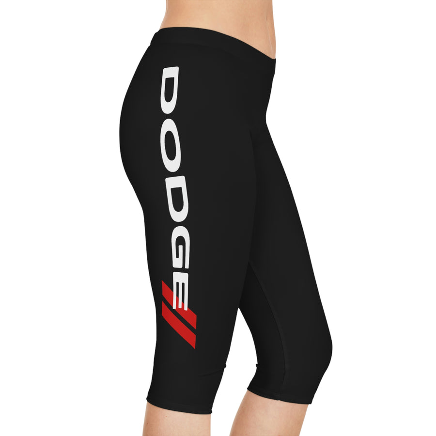 Women's Capri Dodge Black Leggings™