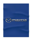 Dark Blue Mazda Soft Fleece Baby Blanket™