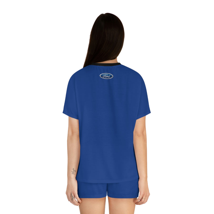 Women's Dark Blue Ford Short Pajama Set™