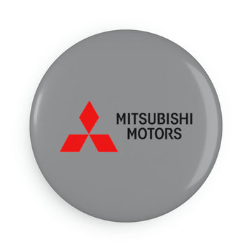 Grey Mitsubishi Button Magnet, Round (10 pcs)™