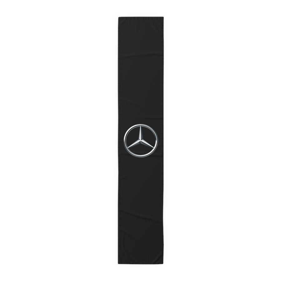 Black Mercedes Table Runner (Cotton, Poly)™