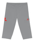 Women's Grey Mitsubishi Capri Leggings™